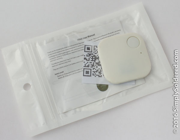 Bluetooth Low Energy Tag Package